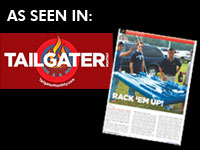 portopong inflatable beer pong table seen in tailgater magazine