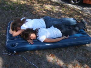 beer pong table that doubles as a bed