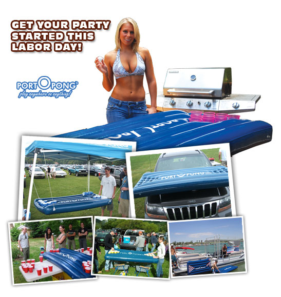 The PORTOPONG is Ideal For Tailgating!