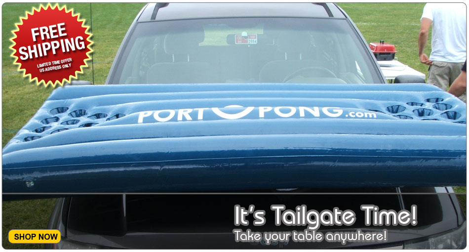 inflatable beer pong table on sale for the holidays plus free gift