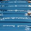 Summer Beach Fun Poolside with PORTOPONG - the world's first inflatable beer pong table.