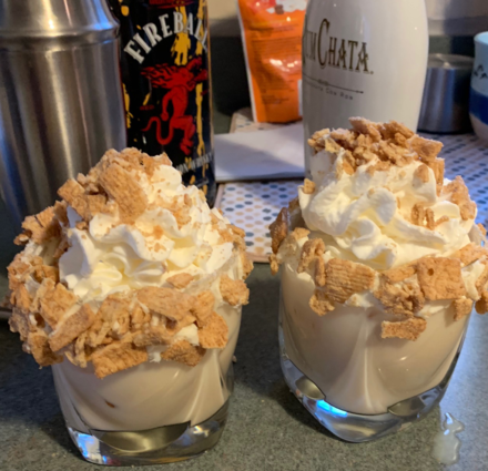 Rumchata Cinnamon Toast Crunch Boozy Holiday Treats