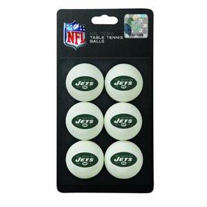 NFL New York Jets Pong Balls (6 Pack)